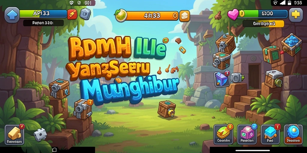 Tampilan gameplay menarik dari API33 dalam mode Idle.