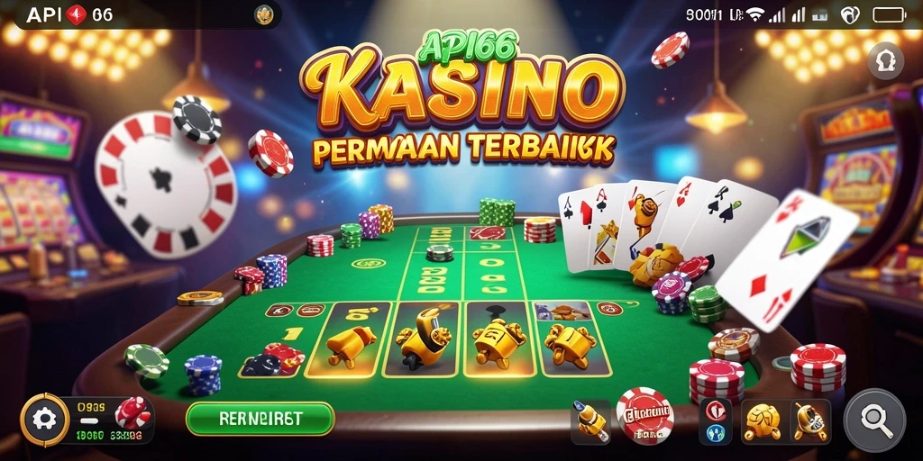 Tampilan menarik dari gameplay seru API66 yang penuh dengan peluang kemenangan.