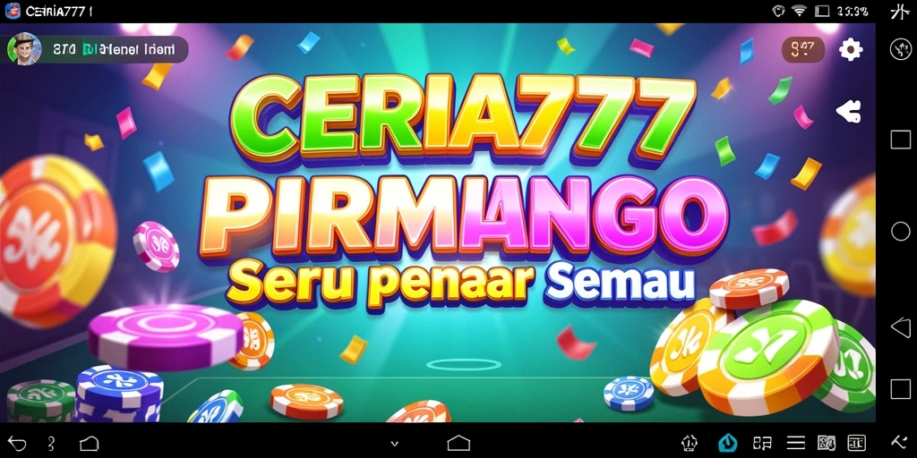 Screenshot gameplay CERIA777 menampilkan suasana seru permainan Bingo.
