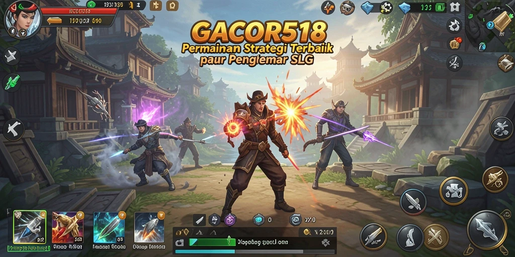 Tampilan menarik dari gameplay SLG GACOR518 yang mendebarkan.