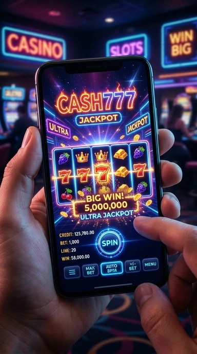 Antarmuka pengguna cash777 yang sederhana dan mudah digunakan.